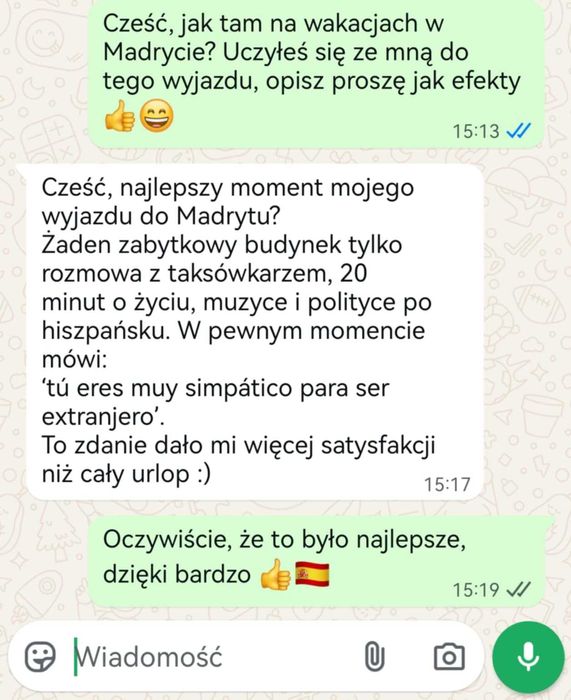Hiszpański korepetycje - mów jak Native Speaker i złam barierę!