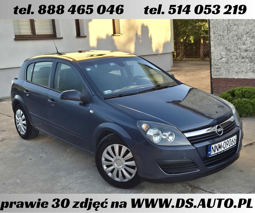 Opel Astra H • benzyna • 5 drzwi • 2007r • KLIMA • ŚWIEŻE OPŁATY • PL