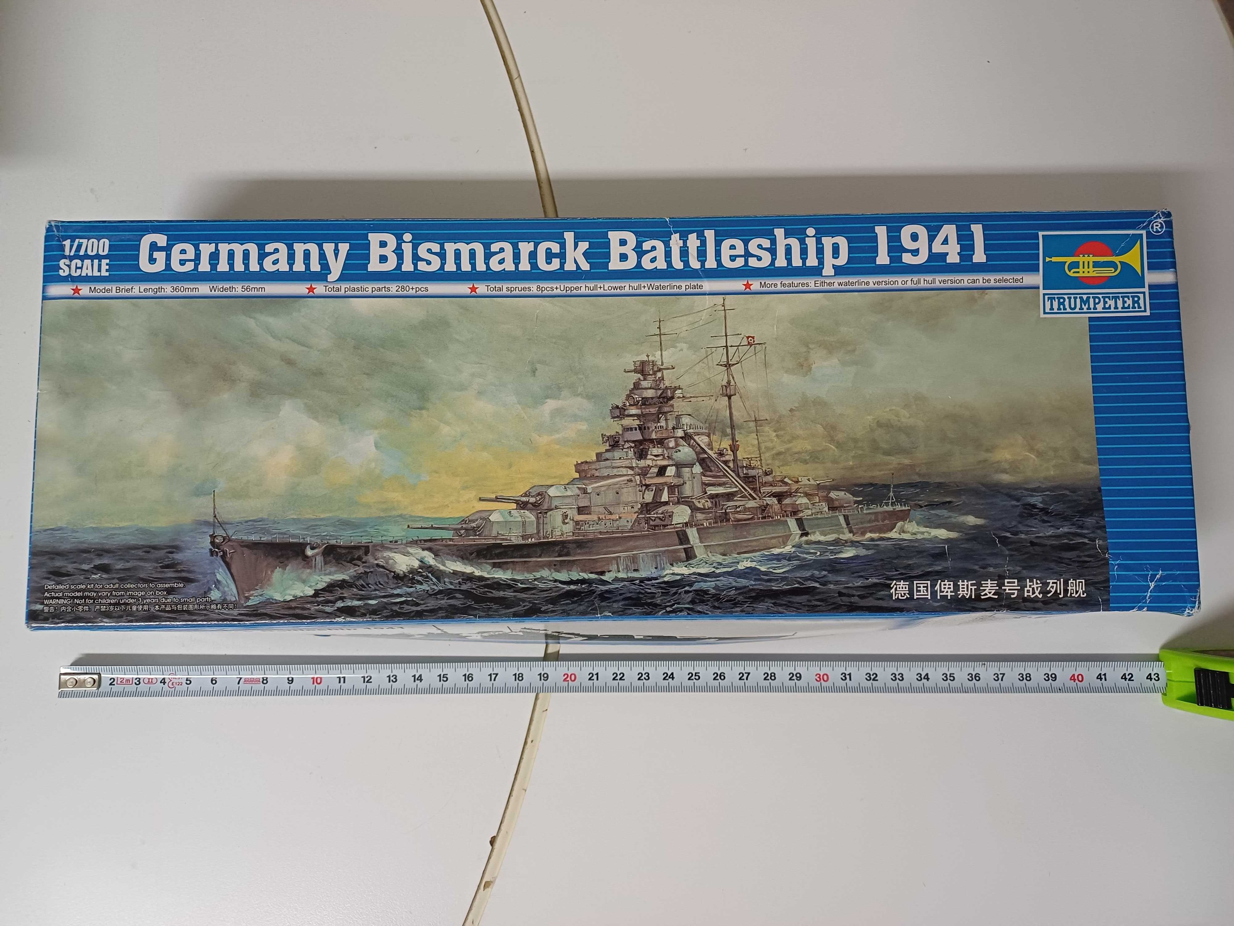 Germany Bismarck Battleship 1941