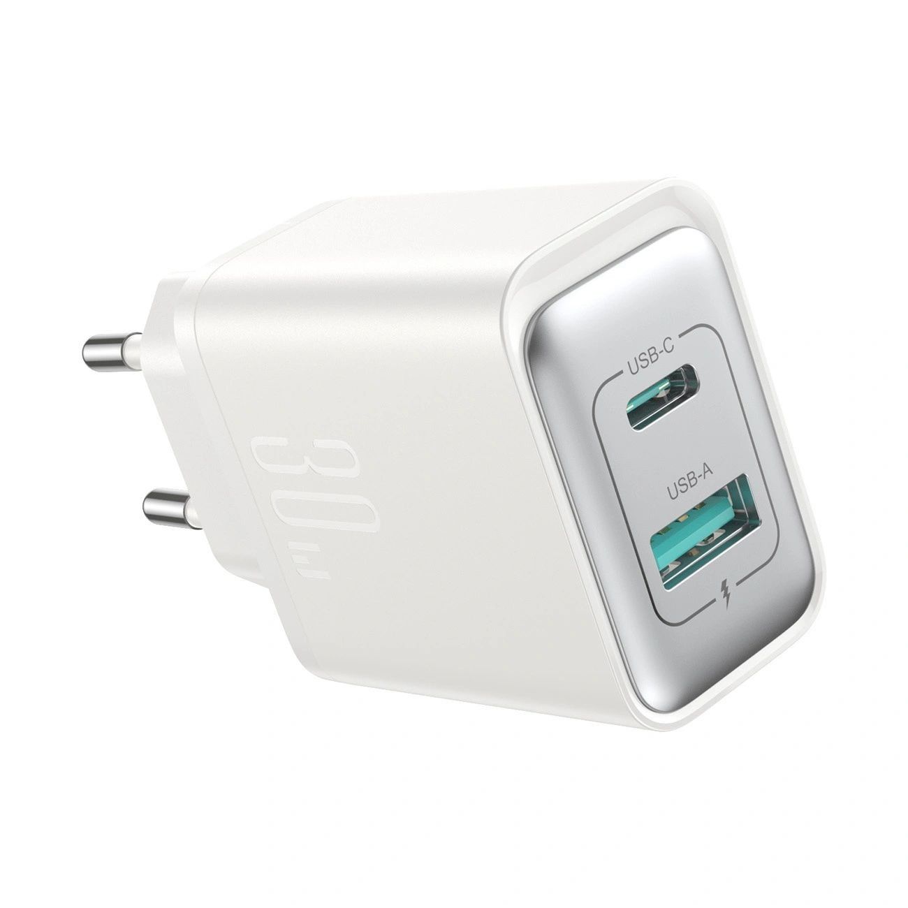 Szybka ładowarka sieciowa USB + USB Typ C 30W PD QC 3.0 Joyroom
