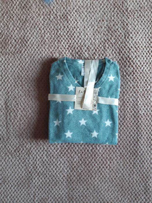 Жіноча пижама La nuit, домашній костюм на флісе іде на р.46,48