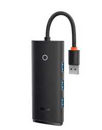 USB-хаб Baseus HUB  Series  USB-A  to USB 3.0*4 100 cm \ 25 cm