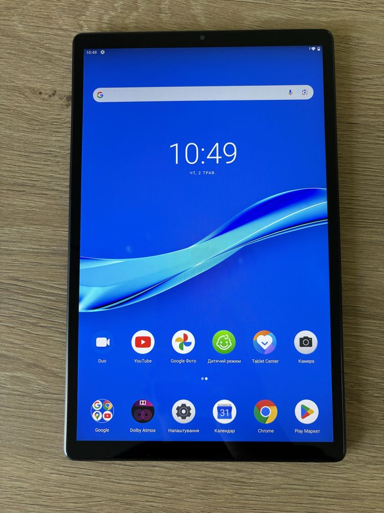 Планшет Lenovo Tab M10 Plus FHD (2nd Gen) 128Gb, Platinum Grey