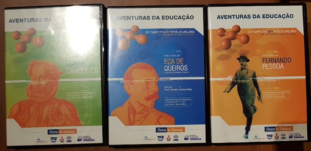 Aventuras da Educação - 3 DVD
