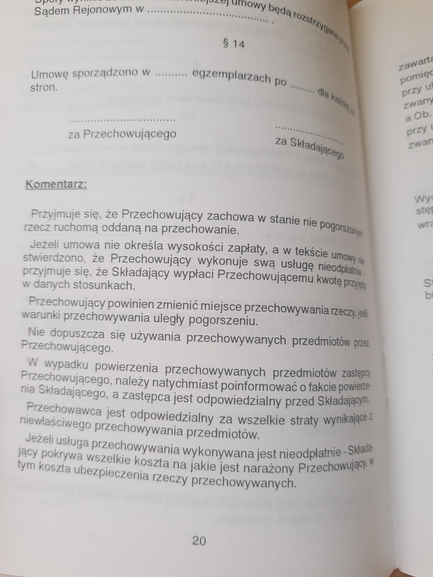 Wzory umów w działalności gospodarczej Jan Pich