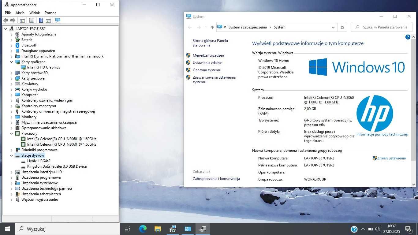 TANIO HP Stream Intel Celeron/2GbDDR/32MMC/BateriaOK