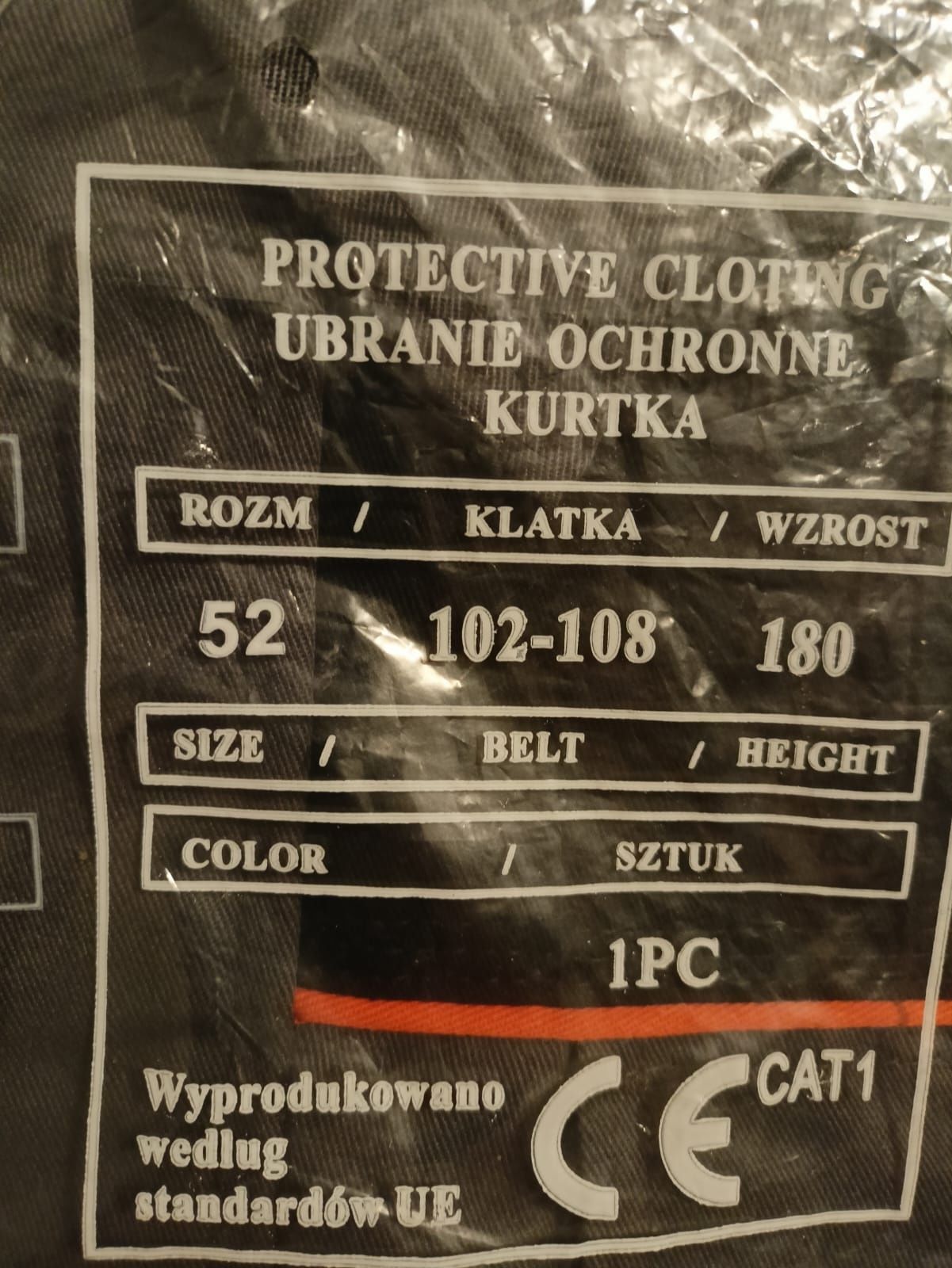 Bluza robocza rozmiar 52