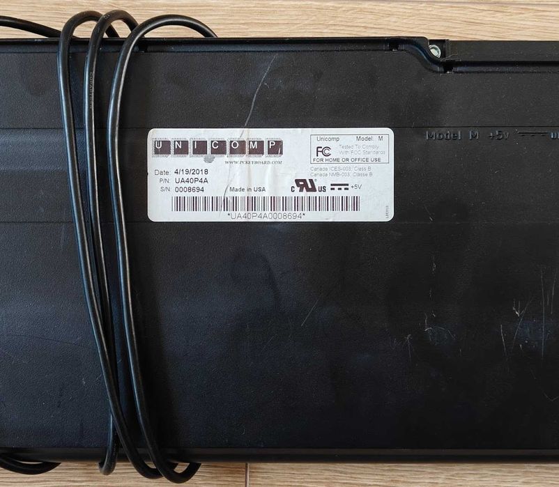 Klawiatura mechaniczna Unicomp New Model M - Buckling Spring, USB