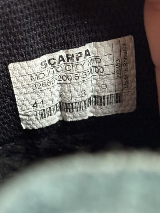 Черевики Scarpa Mojito City Mid GTX оригінал