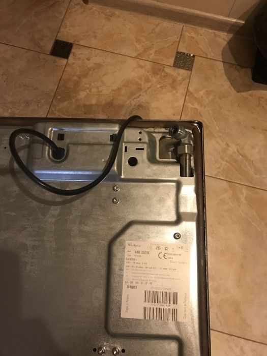 Продам газовуюпанель whirlool бу нержавейка ширина 58 высота 51