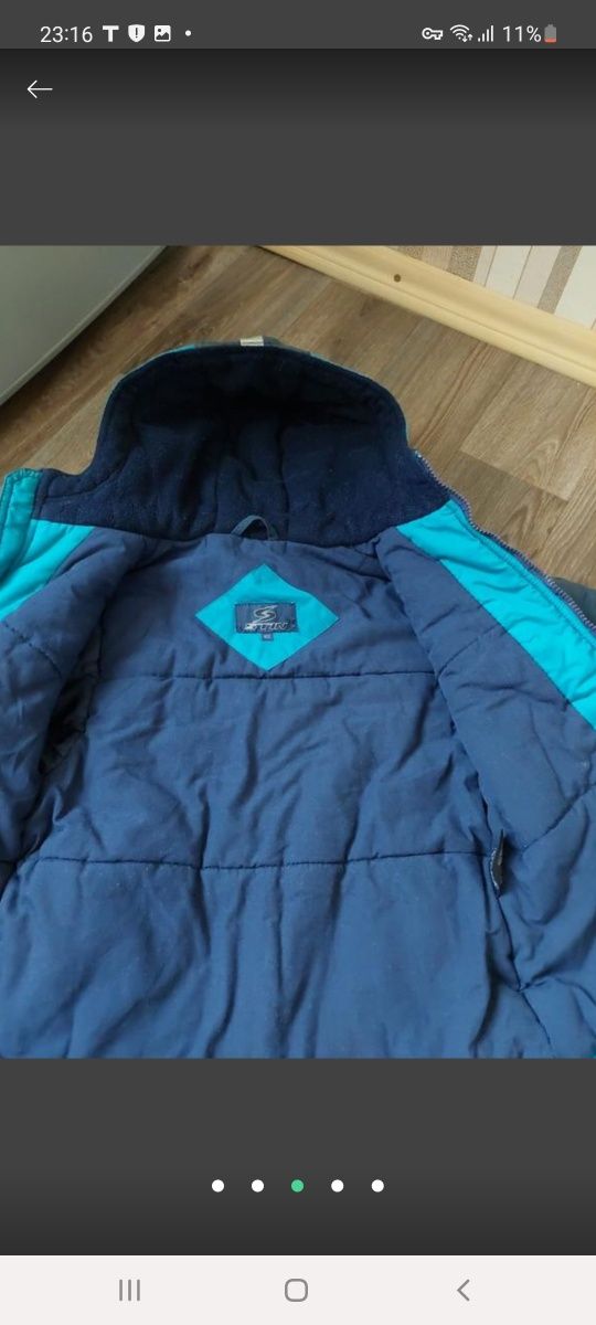 Куртка зимняя р 122