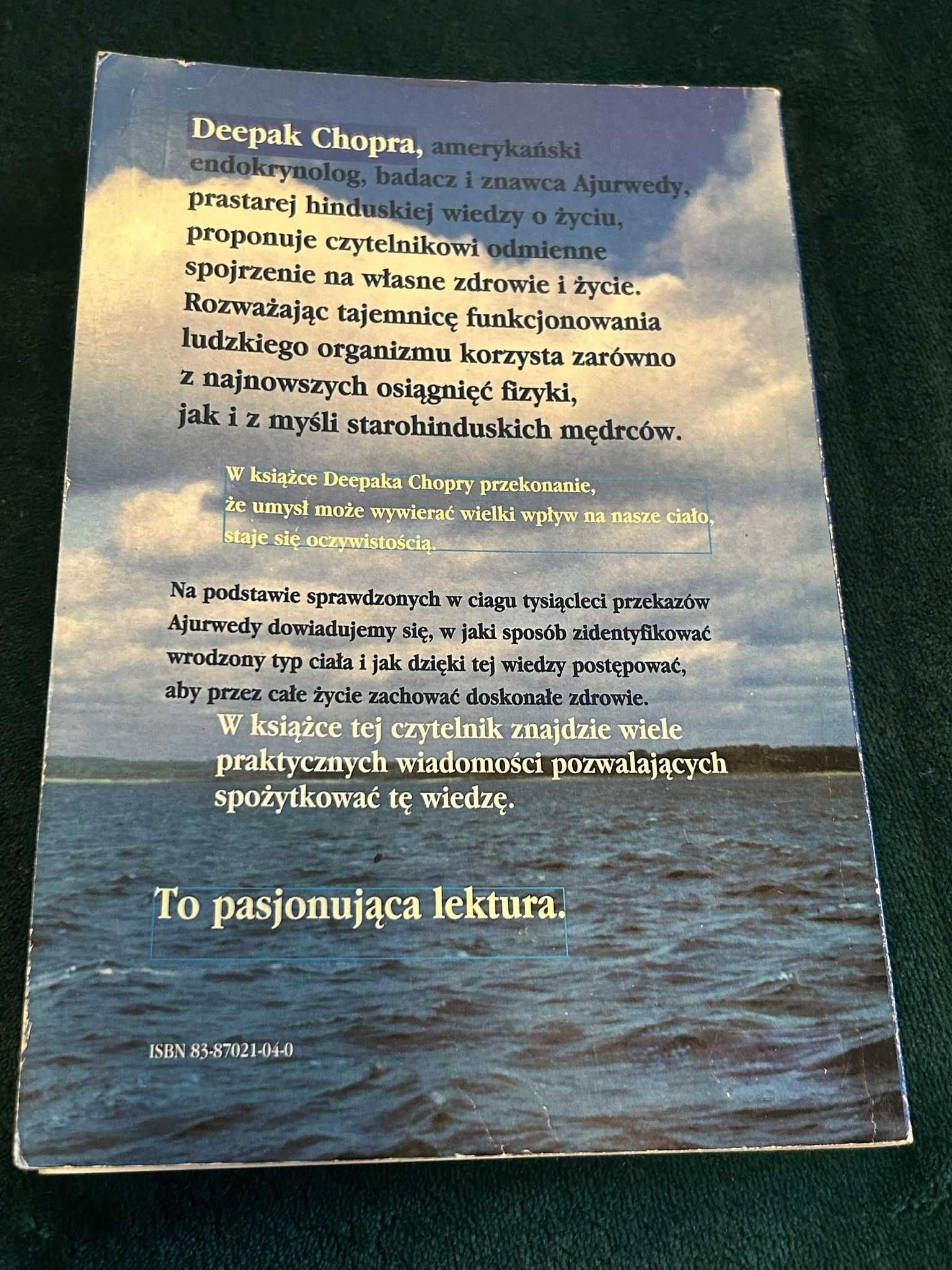 Zdrowie doskonałe - Deepak Chopra