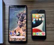 Google Pixel 2XL Iphone SE gratis