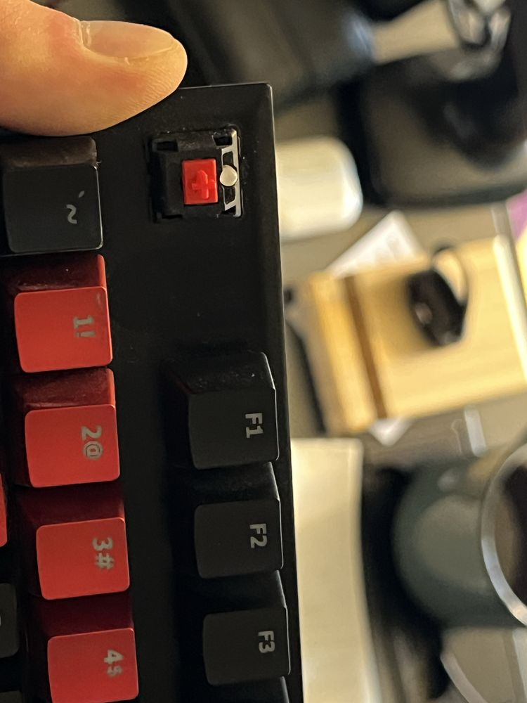 HyperX Alloy FPS Cherry MIX RED + pokrowiec