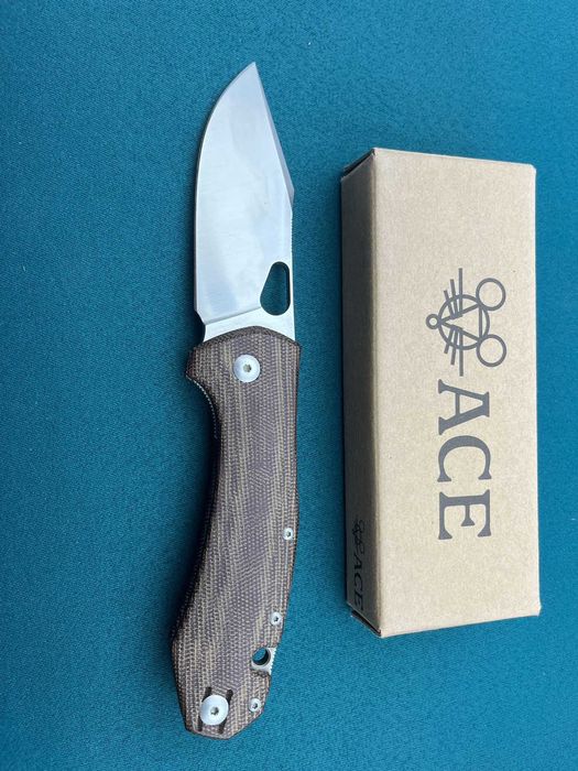 Nóż GIANTMOUSE ACE Grand Elmax Micarta GMS047