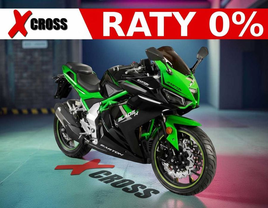 Ścigacz Barton Blade-R 125 Motocykl Raty Dostawa