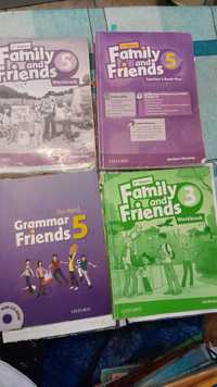 Распродажа учебников  по изучению английского Family and friends 5 ,3