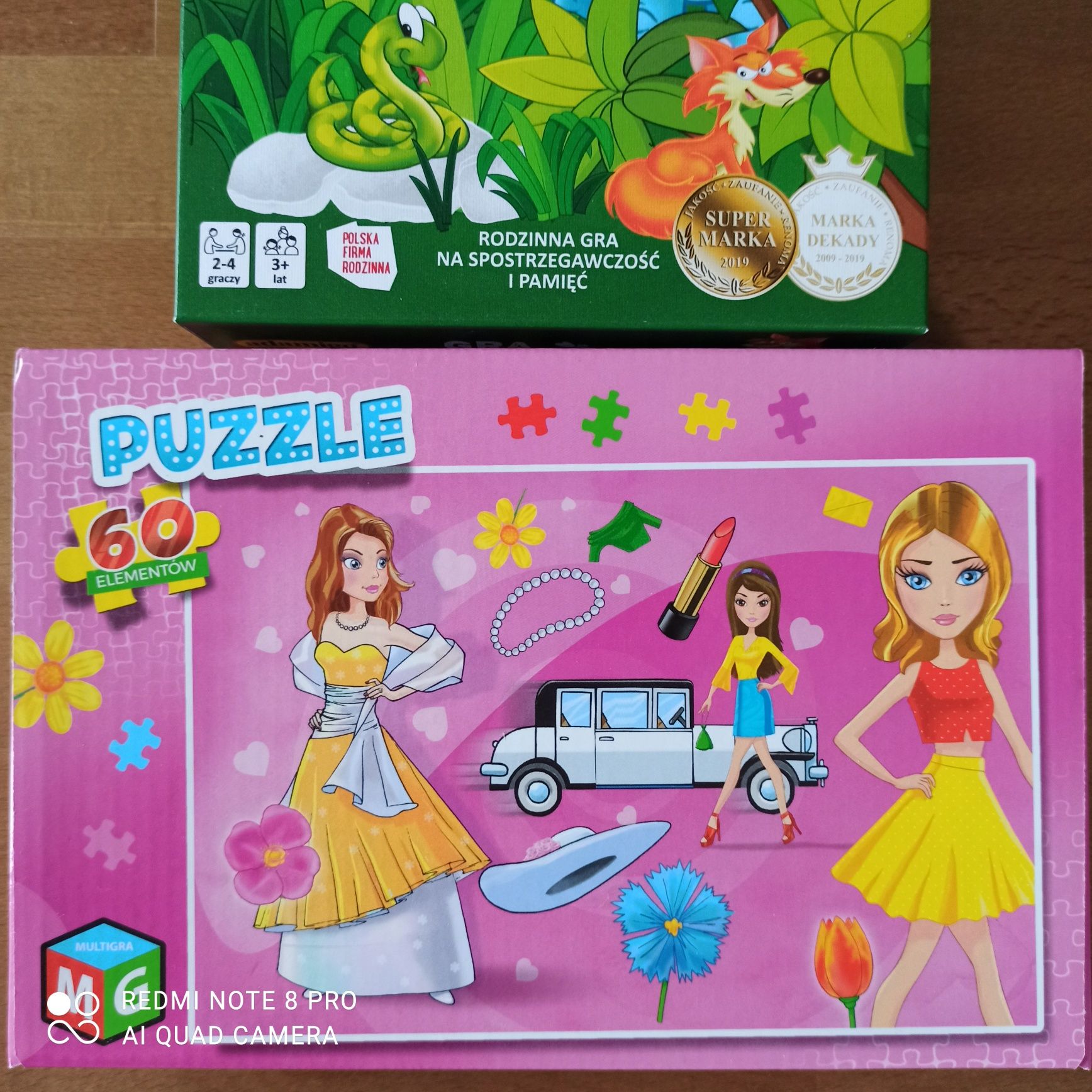 Nowa gra i puzzle