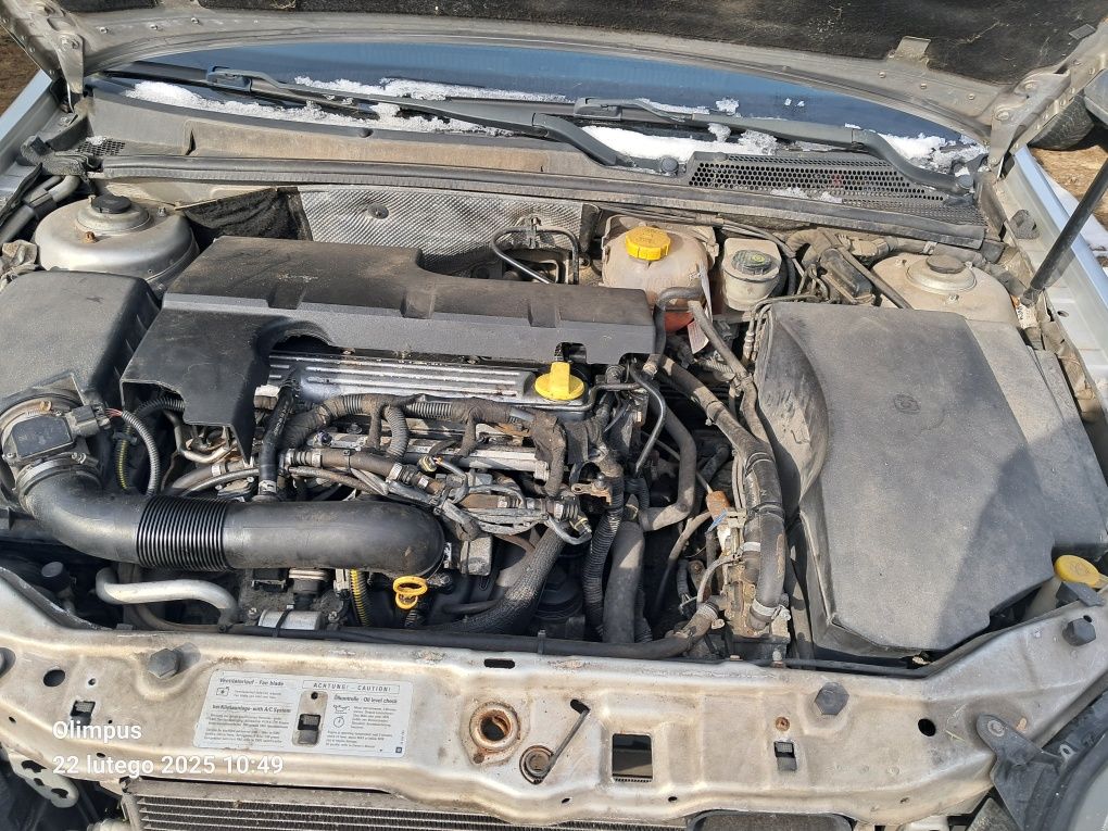 Opel Vectra C 2.2B części,skrzynia,silnik,rozrusznik,alternator,belka