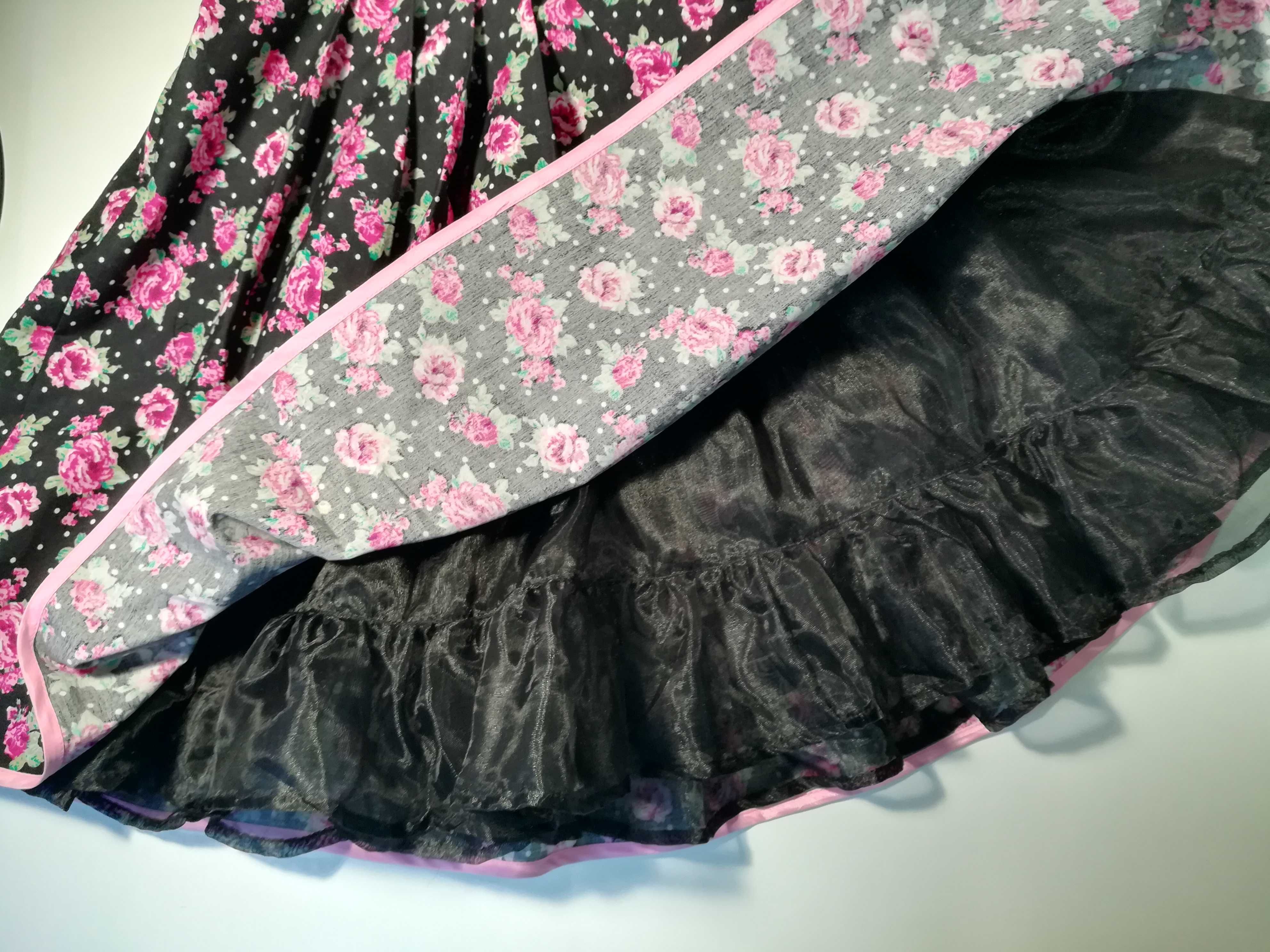 Срочно продам Платье черное с розами "Wiesnkönig Dresses"  Новое