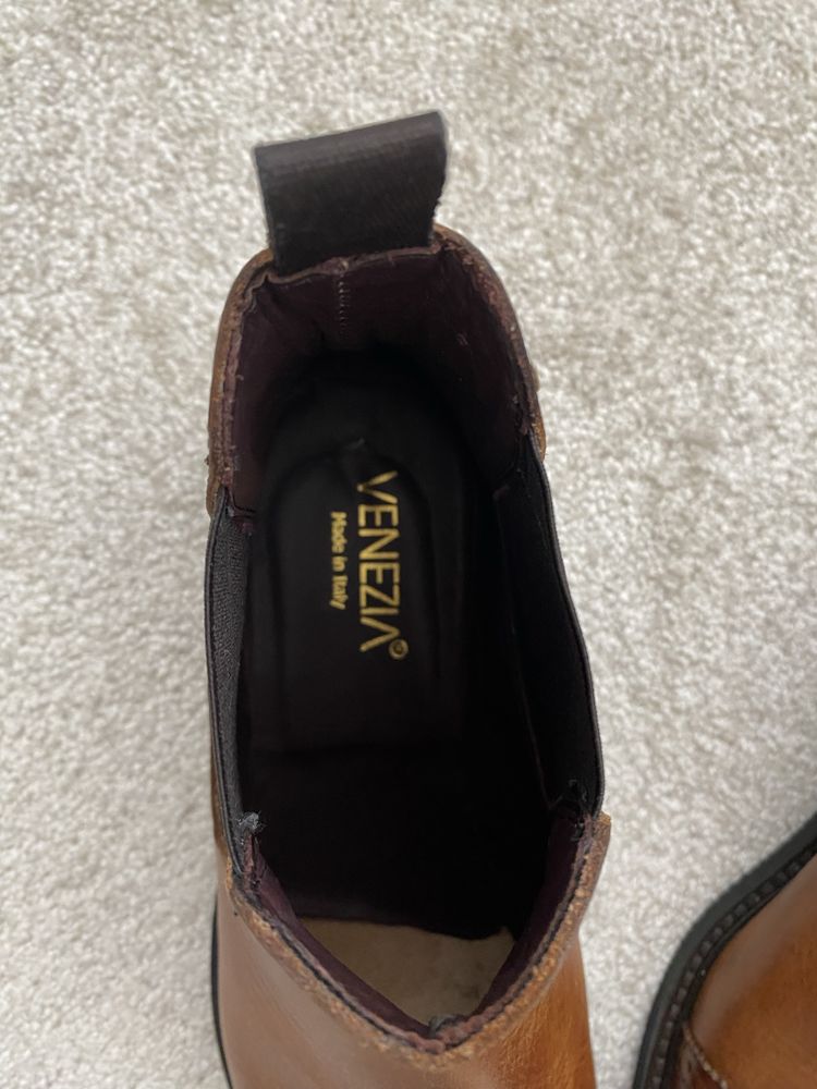 Sztyblety damskie Venezia skóra naturalna r 41