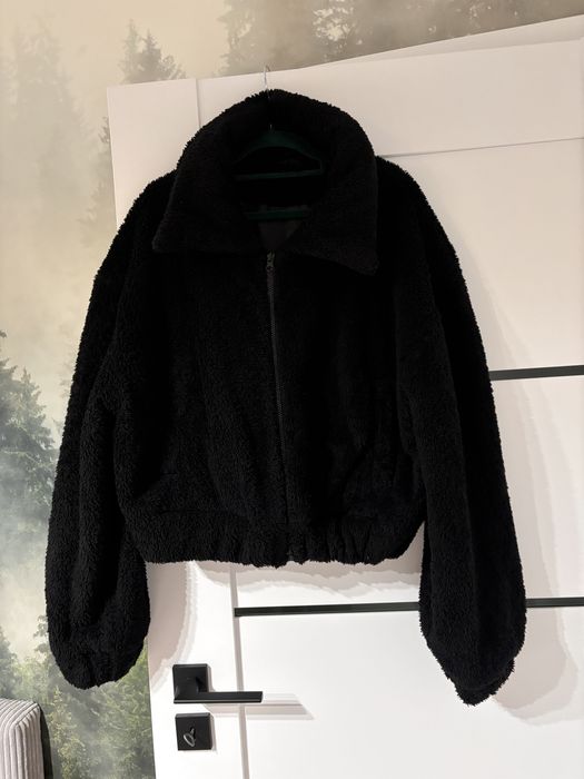 Kurtka baranek z kołnierzem xs