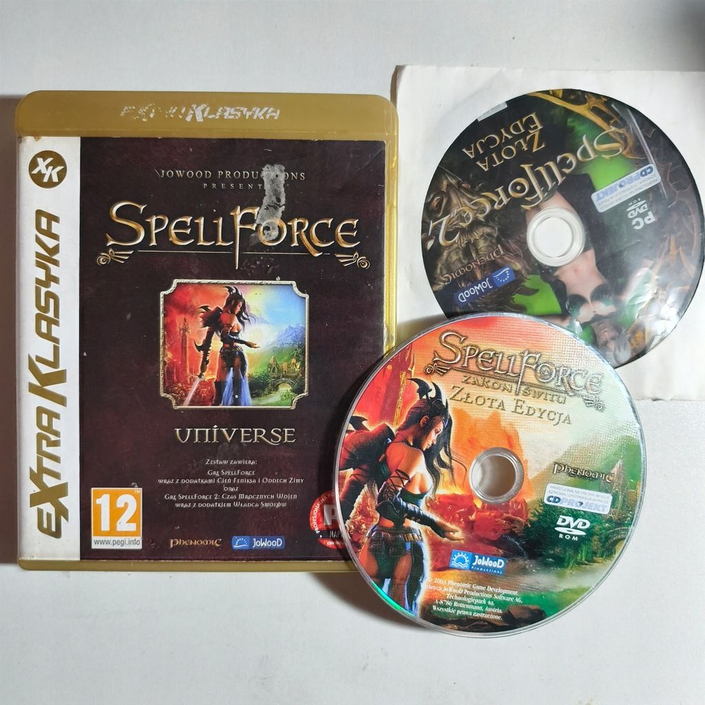 gra pc - spellforce universe 1 + 2 + dodatki pc wydanie pl
