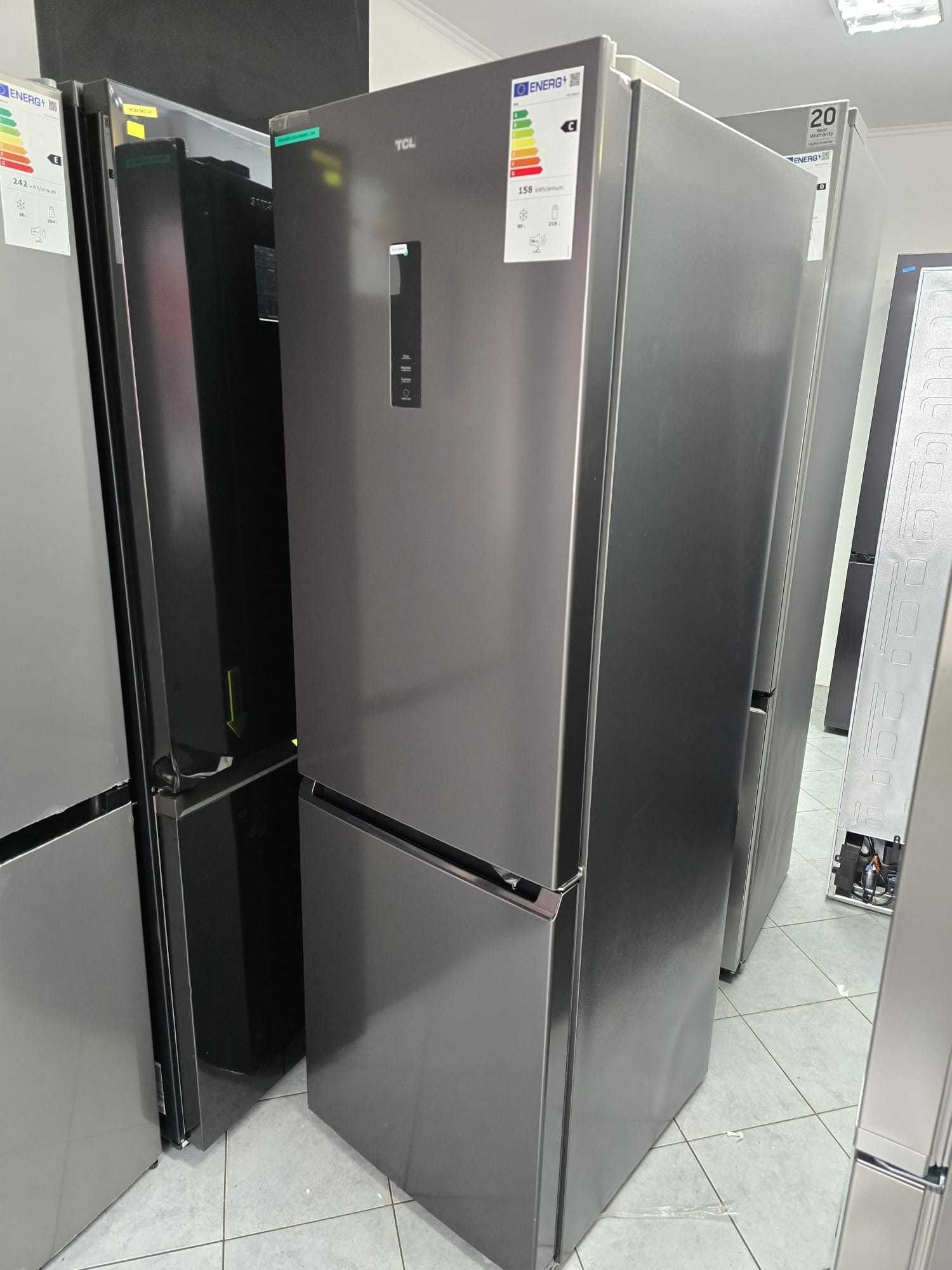OUTLET nowa Lodówka TCL RP318BSC0 185 cm NoFrost gwar 2 lata O9