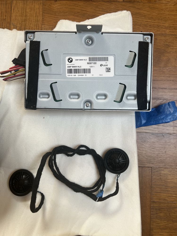 System nagłośnienia z wzmacniaczem BMW X5 E70 HI FI