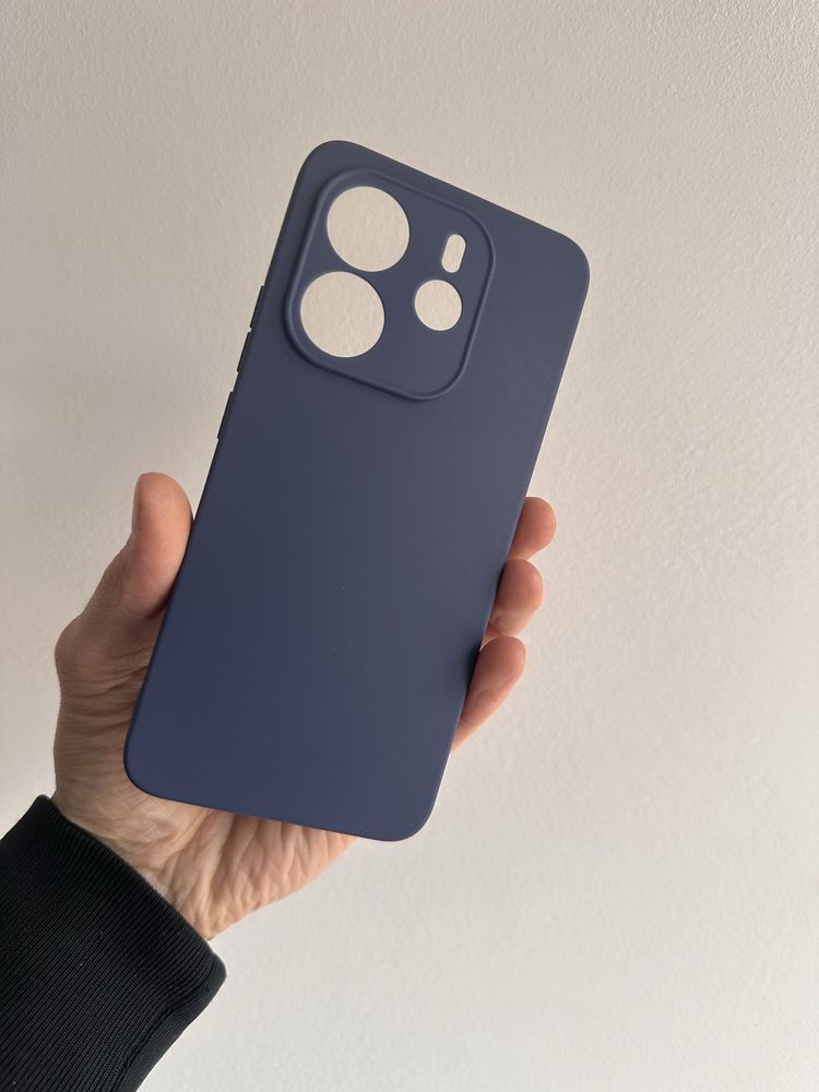 Etui Plecki Matt + SZKŁO hartowane do Xiaomi Redmi Note 14 /note 14 4G