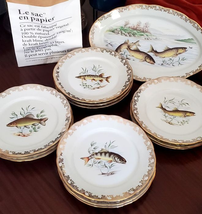 Conjunto 13 Peças F D Chauvigny RAROS