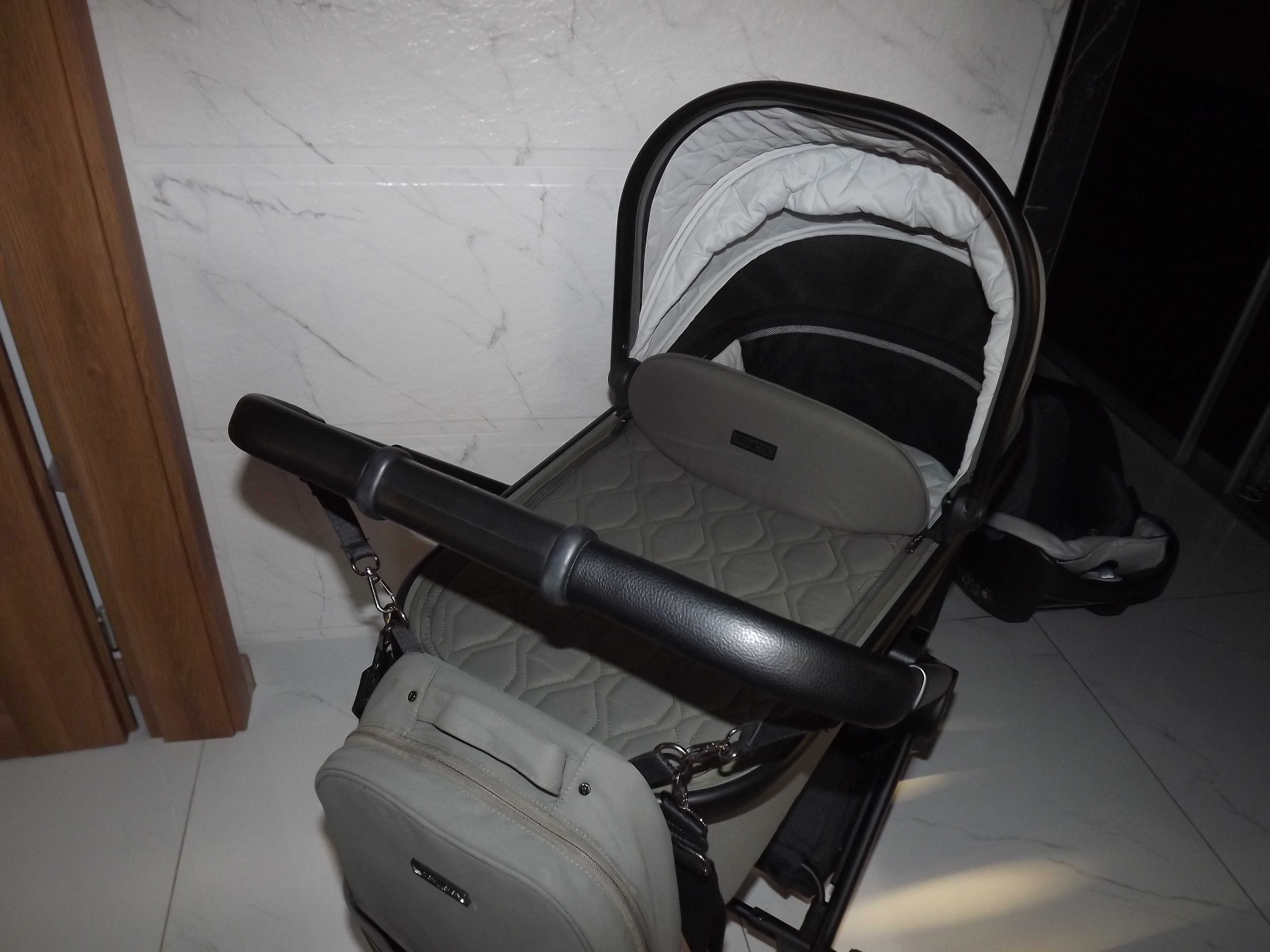 Venicci Tinum/upline Edge Moss 3w1 Swietny Stan +Cybex Wysyłam
