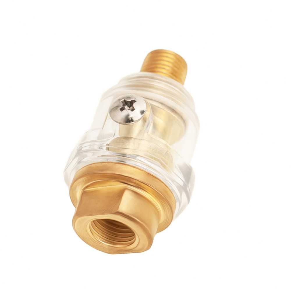 4 x Naolejacz smarownica do urządzeń pneumatycznych 1/4" Mini olejarka