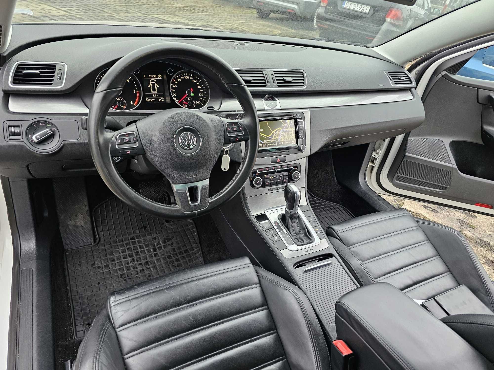 VW PASSAT B7 2011 2.0 TDI automat XENON DSG 170KM 4motion skóra NAWIGA