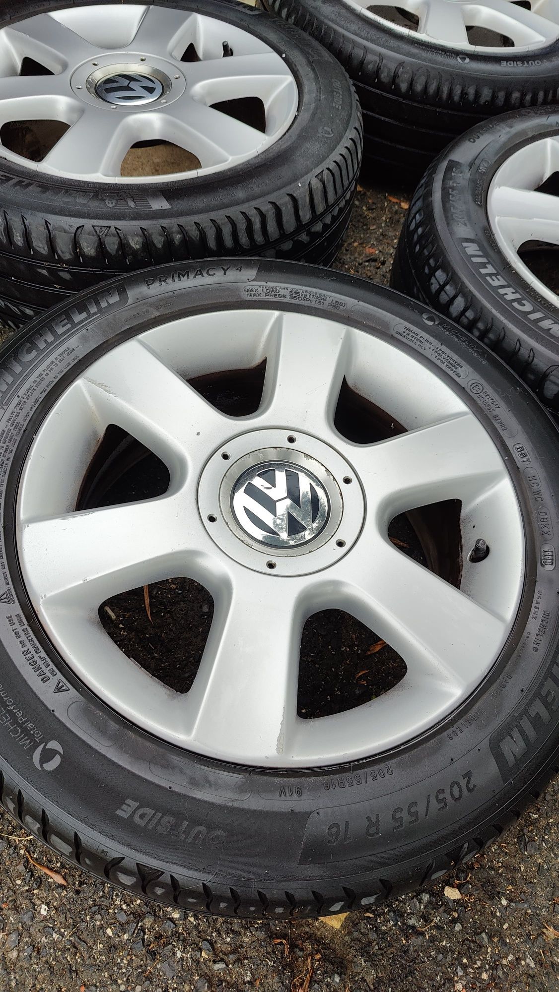 VW Jantes 16 e Pneus / 5x112