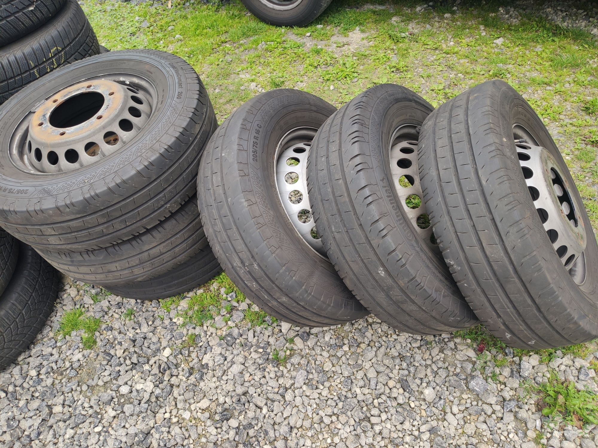 Koła letnie 6x205 16"  FELGI stalowe MERCEDES SPRINTER , VW CRAFTER