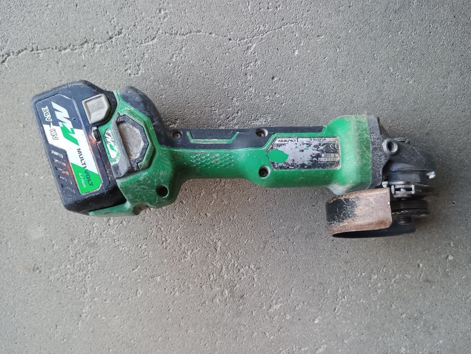 Szlifierka z regulacją Hikoki G 3613 DA + aku 5,0 ah 18v/36 V