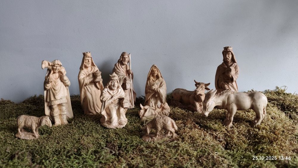 Figurki drewniane ręcznie wykonane do stajenki