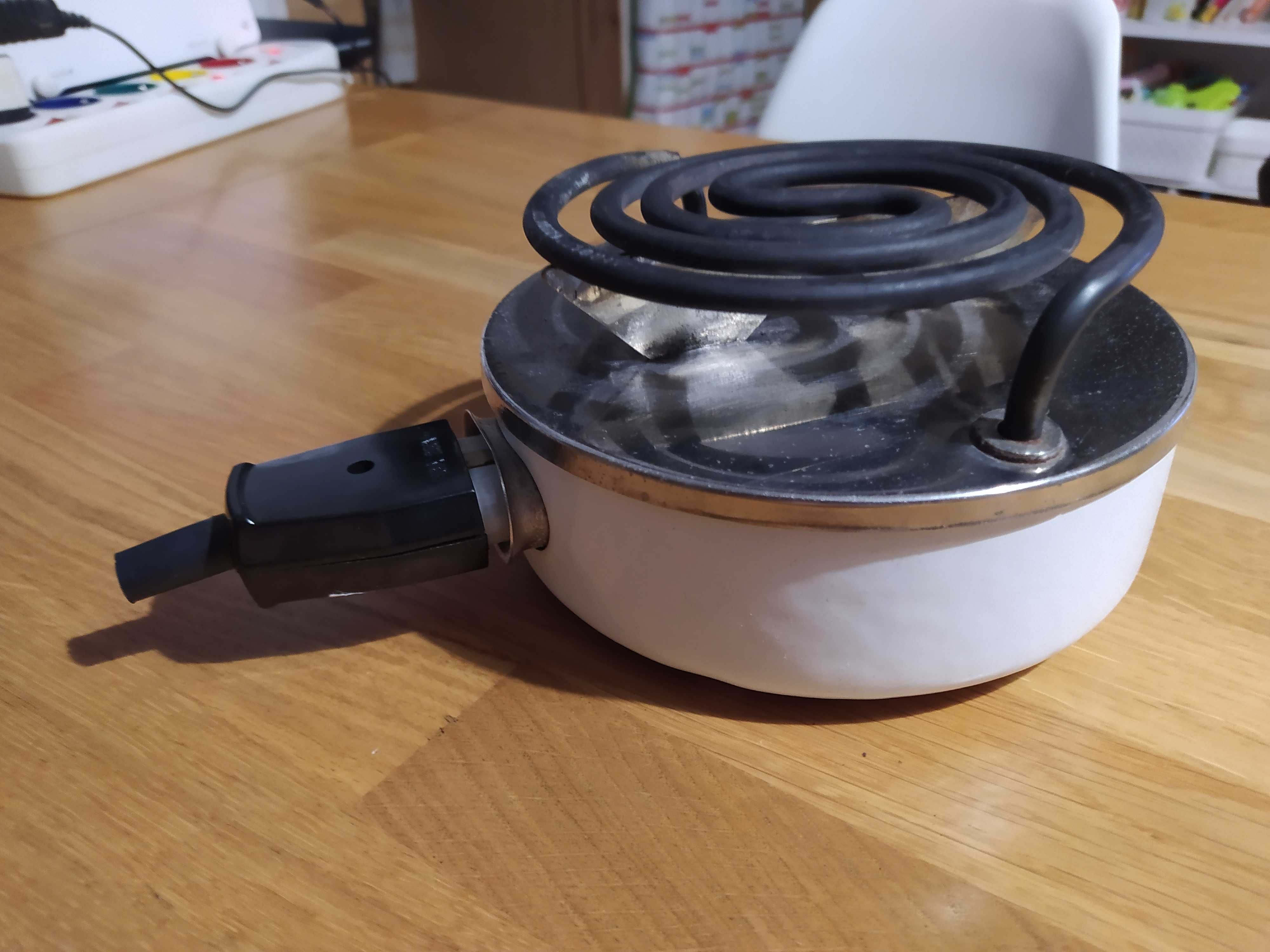 Kuchenka elektryczna retro polska spiralna z kablem super stan jak naf