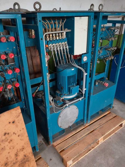 Zasilacz agregat hydrauliczny 7,5kW-6sekcji prasa,łuparka,pilarka,trak