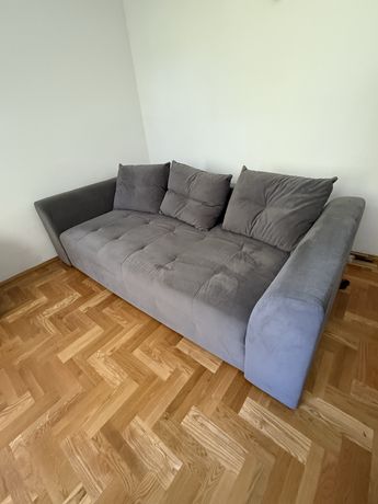 Sofa Black Red White Mega Wygodna