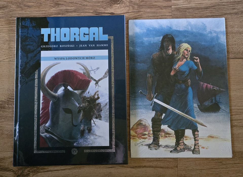 Thorgal-Wyspa lodowych mórz tom 2. Plus 2 zakładki.