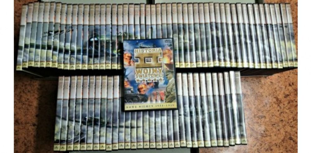 Encyklopedia II Wojny Światowej 81 płyt DVD