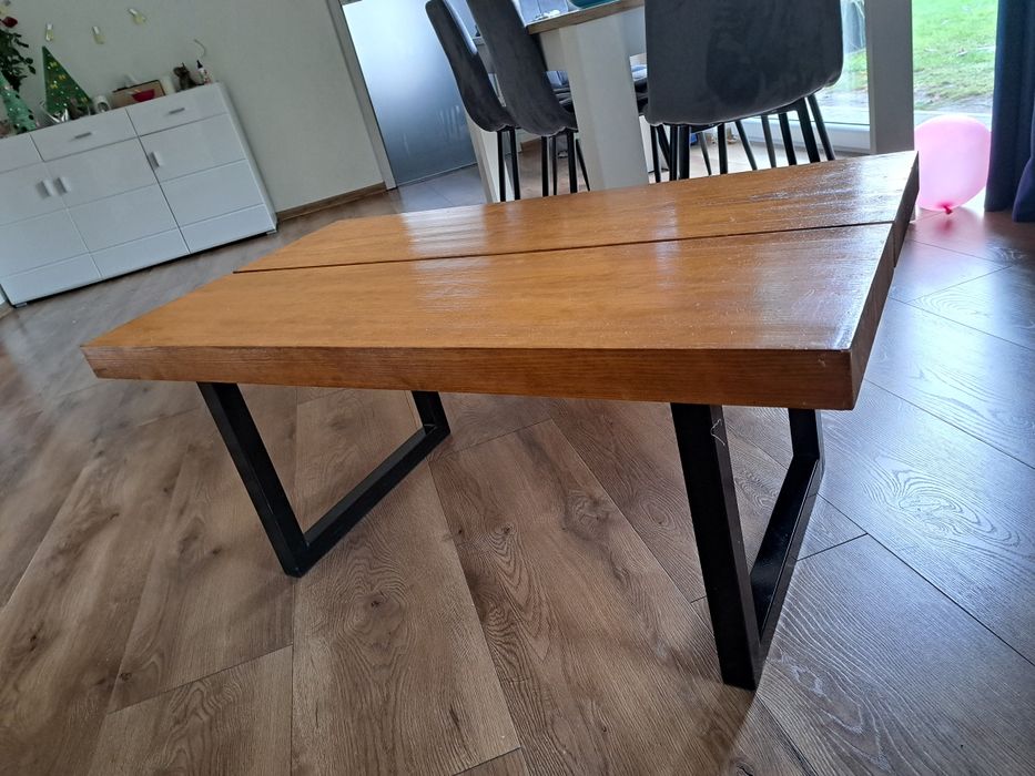 Stolik z prawdziwego drzewa 100/60