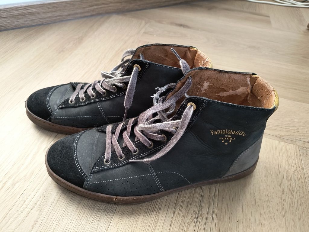 Trampki wysokie skóra Pantofola d'Oro rozmiar 43