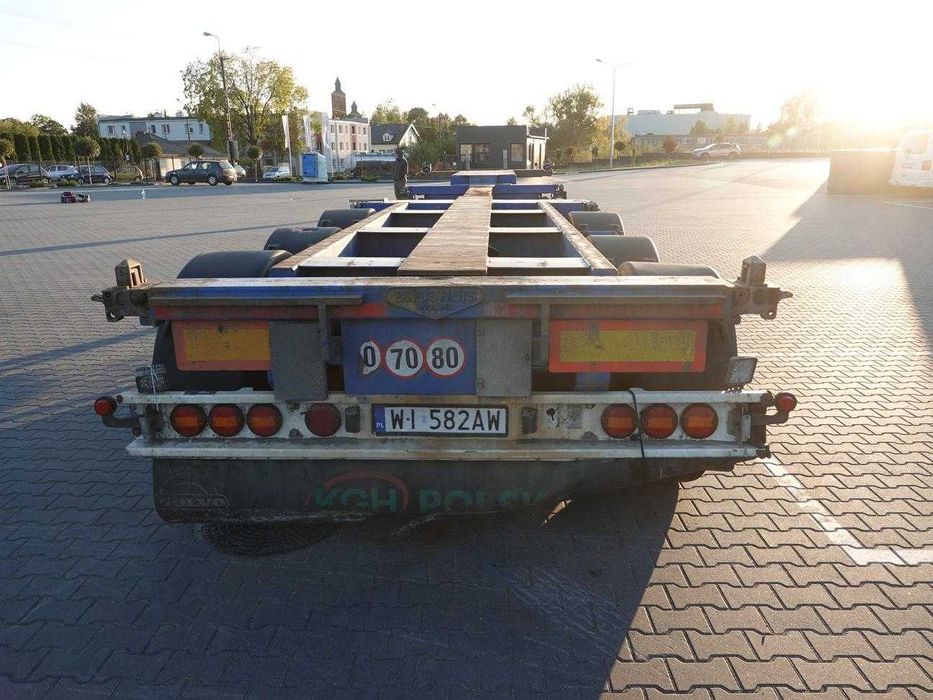 Naczepa podkontenerowa Broshuis 3UCC-39 2012r