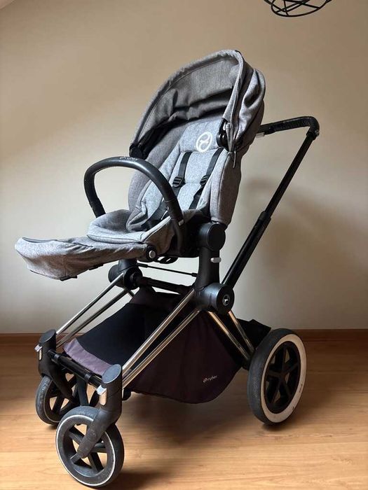 Zestaw Cybex Priam Platinum Fotelik Aton 5