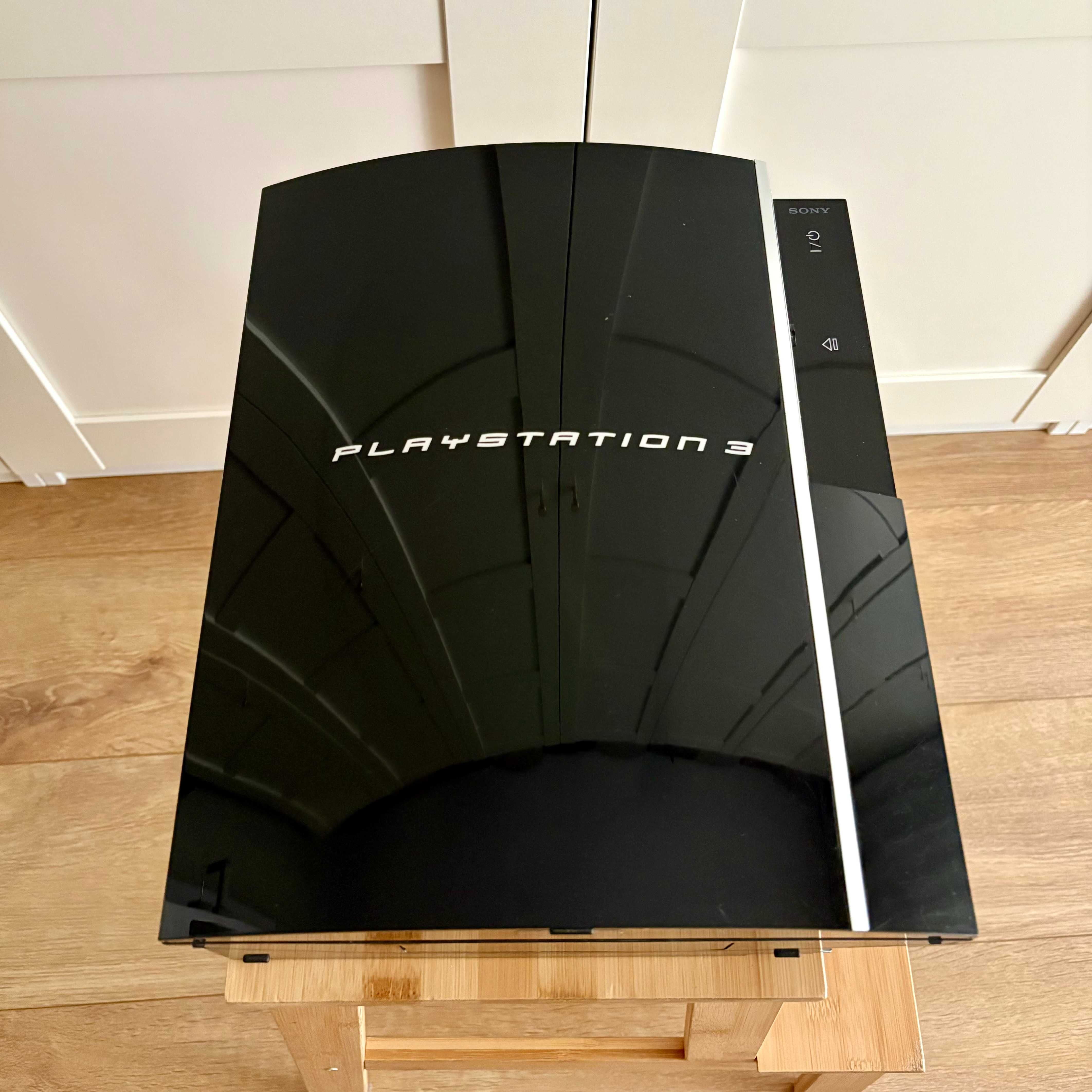 Playstation 3 (PS3), 4x PS Move kontrolery, 3x kontrolery + 11 gier
