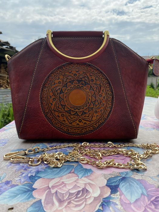 Сумка шкіряна б/у