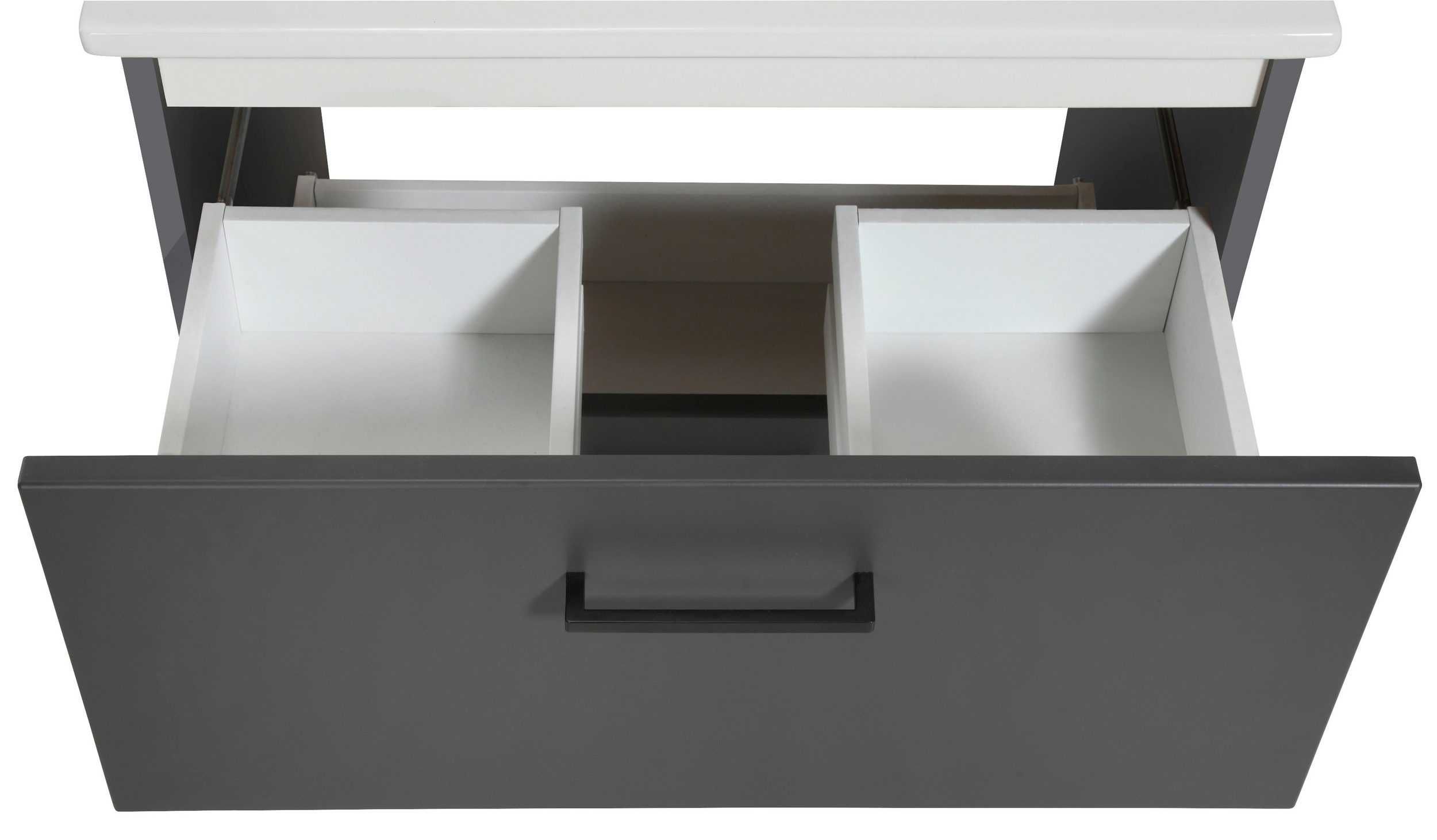 Szafka łazienkowa pod umywalkę meble łazienkowe 60x45 SZARA nowa
